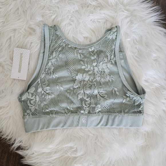 NWT Fashion Nova Sage Sports Bra SZ M - Picture 6 of 6